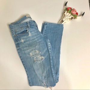 Abercrombie & Fitch | Distressed skinny jeans
